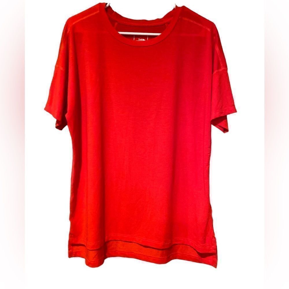 The North Face Red Short Sleeve T-Shirt Size Large